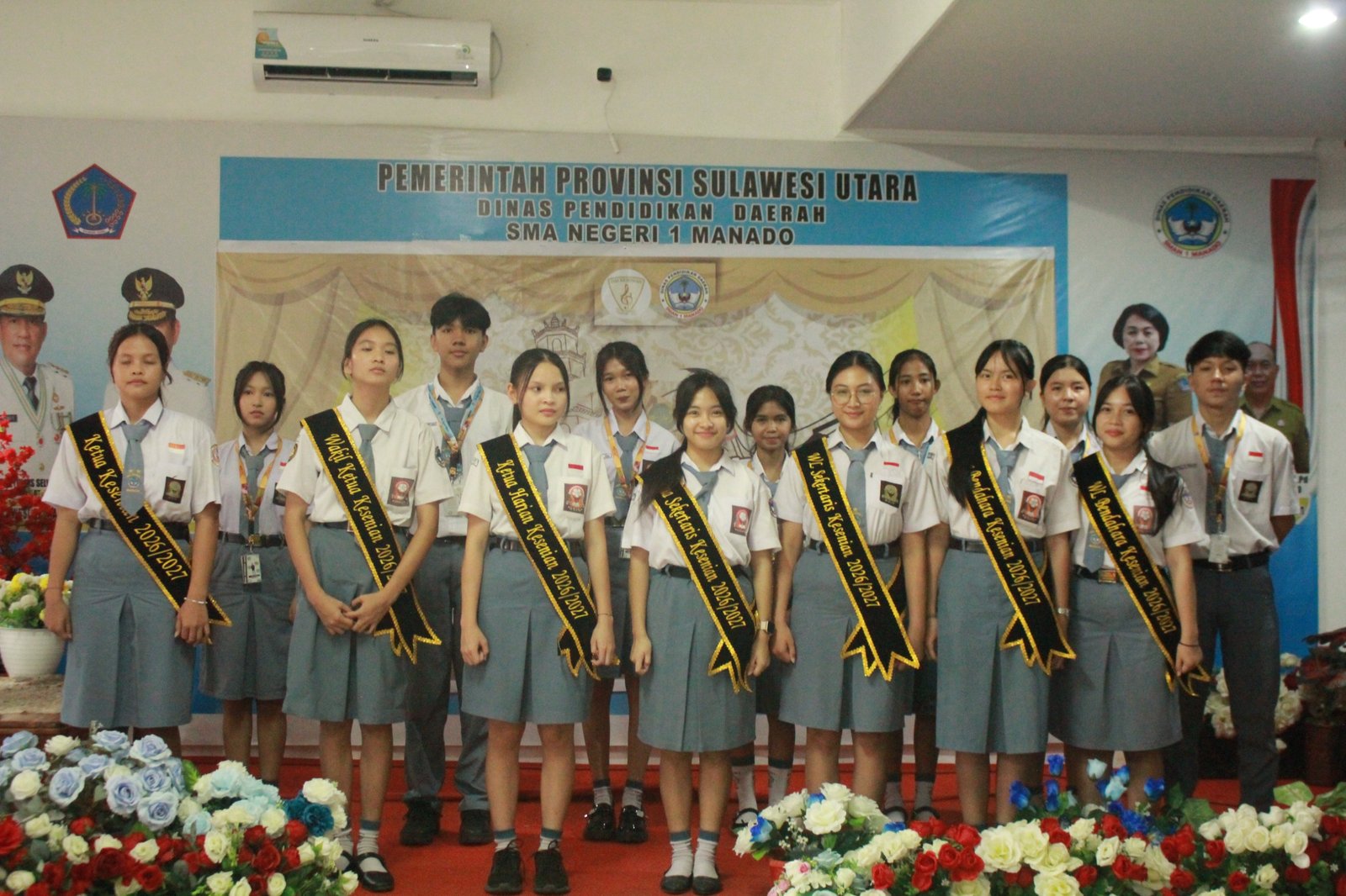 Resmi Dilantik, Pengurus Baru Organisasi Kesenian SMA Negeri 1 Manado Siap Berkarya