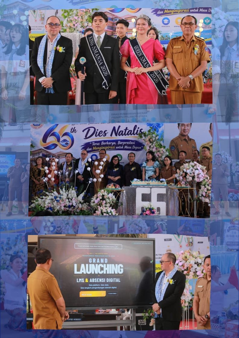 Semarak Puncak Dies Natalis ke-66 SMA Negeri 1 Manado, Terus Berkarya, Berprestasi, dan Menginspirasi