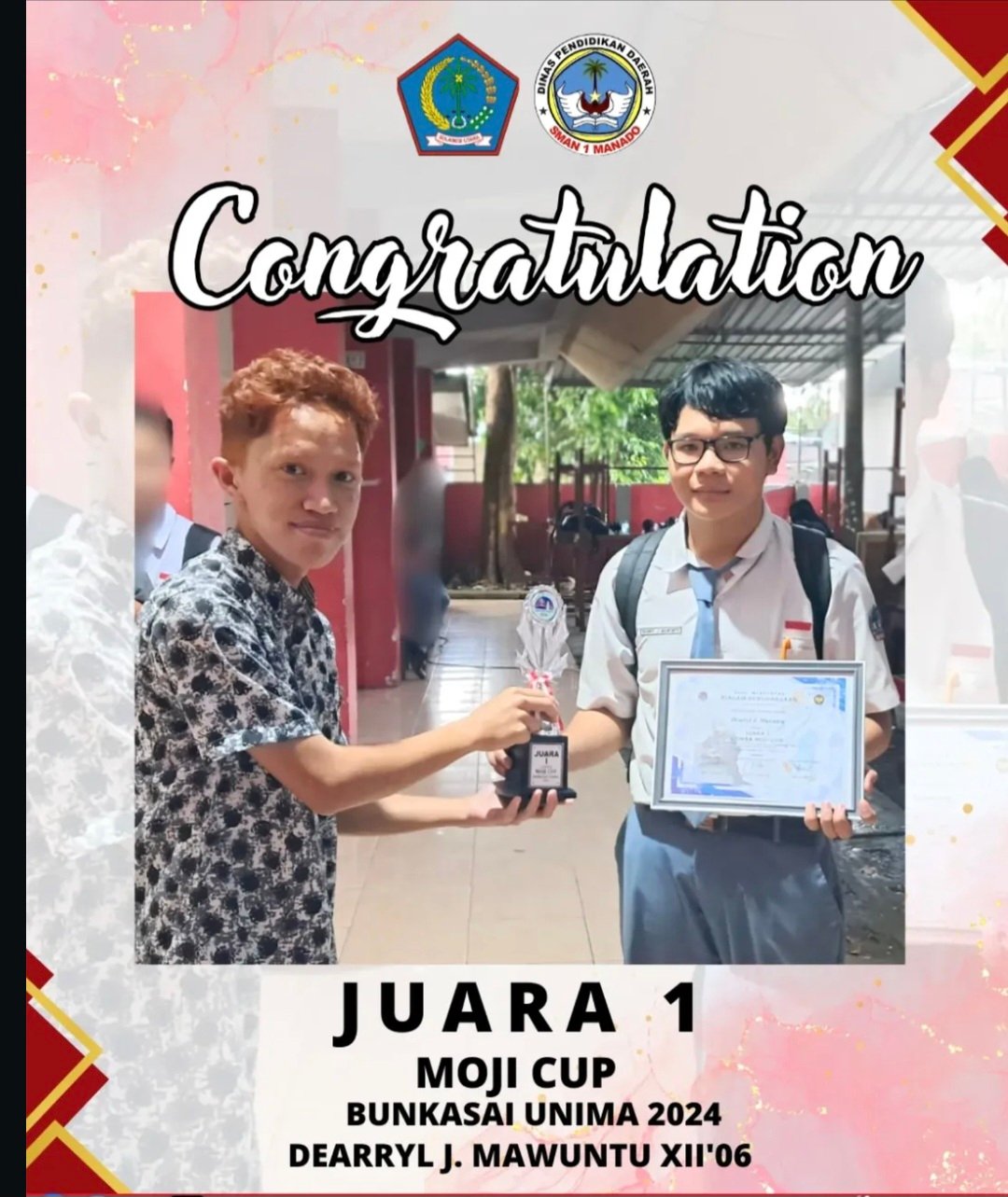 JUARA 1 MOJI CUP