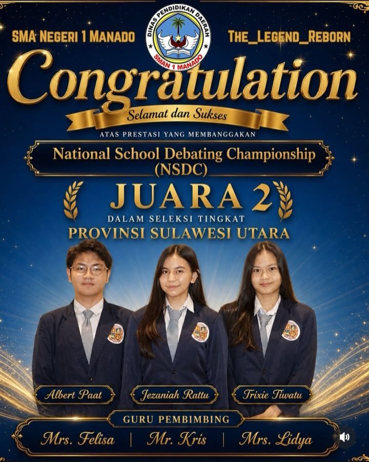 Membanggakan! Talenta Muda Indonesia Ukir Prestasi Gemilang di Kompetisi Debat Bahasa Inggris Tingkat Nasional